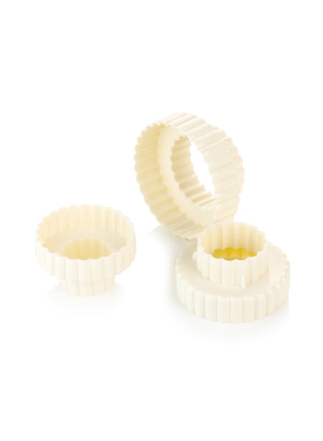 تسكوما قوالب تقطيع بسكويت مزدوجه علي شكل ورده    6 احجام  "DELICIA" - Image 2